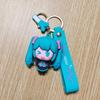 Hatsune Miku Cartoon Girl PVC Keychain Figurine – Cute Backpack Charm & Small Gift