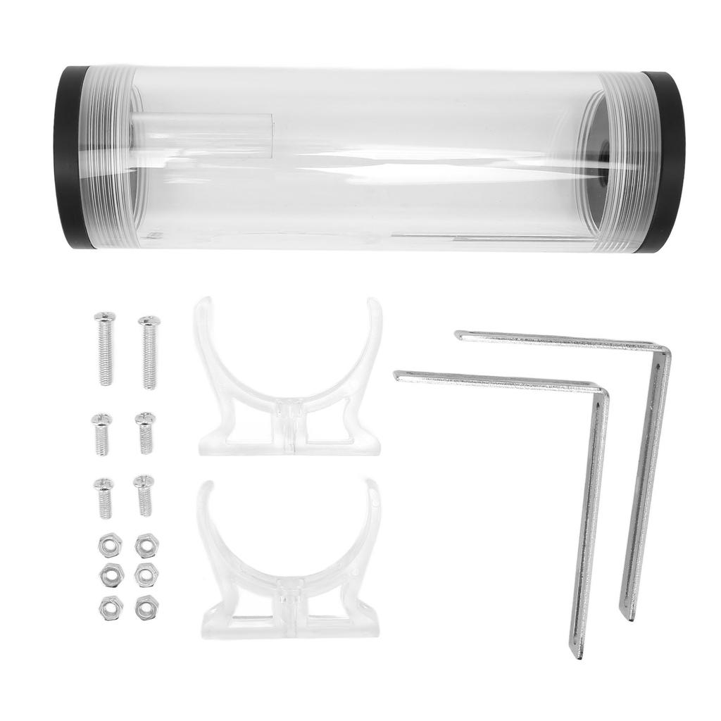 Liquid Cooling 3 Holes G1 4 Threaded Connection Acrylic Heat Dissipation Supplies for PC