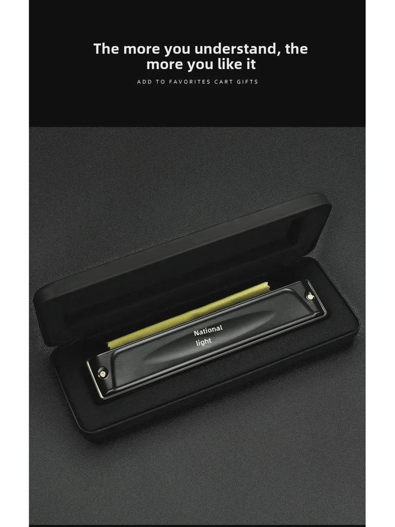 Губная гармошка Guozhimeng Performance - 24/28 отверстий, тональности C/F/A/D/B, полифоническая модель