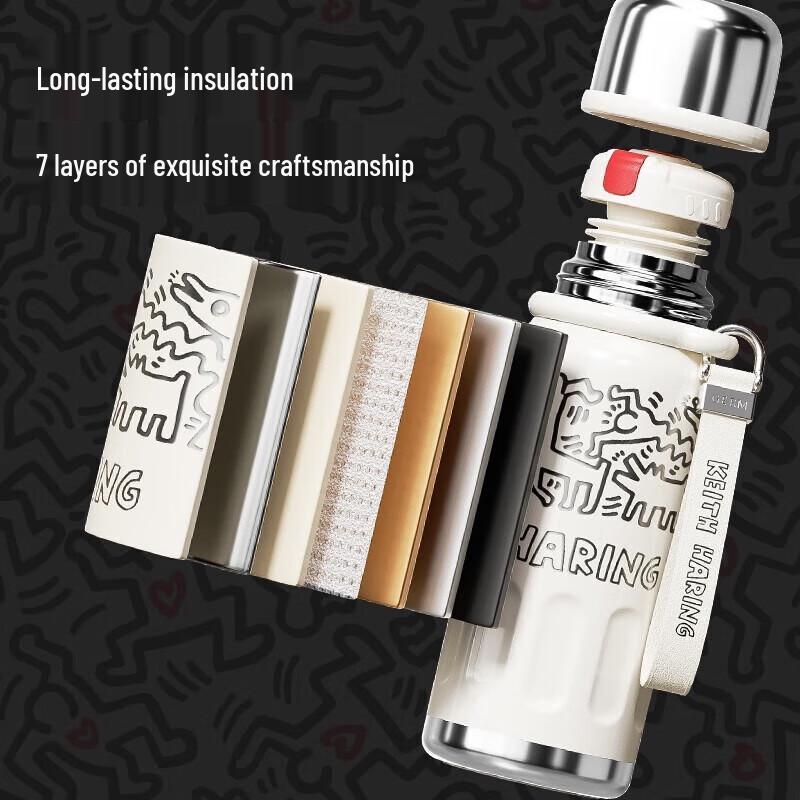 Germ Keith Haring Ceramic Insulated Sports Bottle