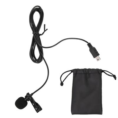 Мини USB Стерео Внешний Микрофон Профессиональный Микрофон С Клипсой для GoPro Hero 3   3+   4
