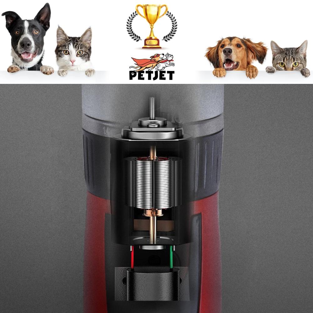 Dog and cat trimmer grooming set shaver with 4 PetJet attachments
