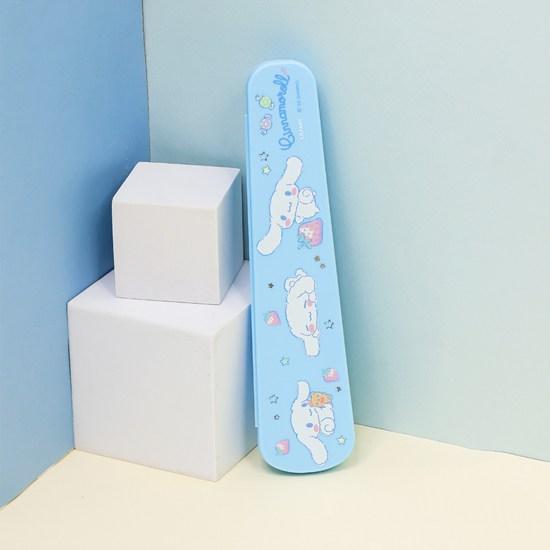 Lilpang Cinnamoroll Vacuum Stainless Steel Junior Cutlery Case Set, a Popular Character In Korea