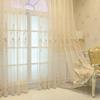 Европейский стиль, занавеска для гостиной, вышитая перегородка, занавеска для спальни, эркера, карниз для штор