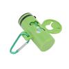 Dog Poop Bag Dispenser Degradable Hands Free Portable Pet Waste Bag Holder with Hook and Metal Key