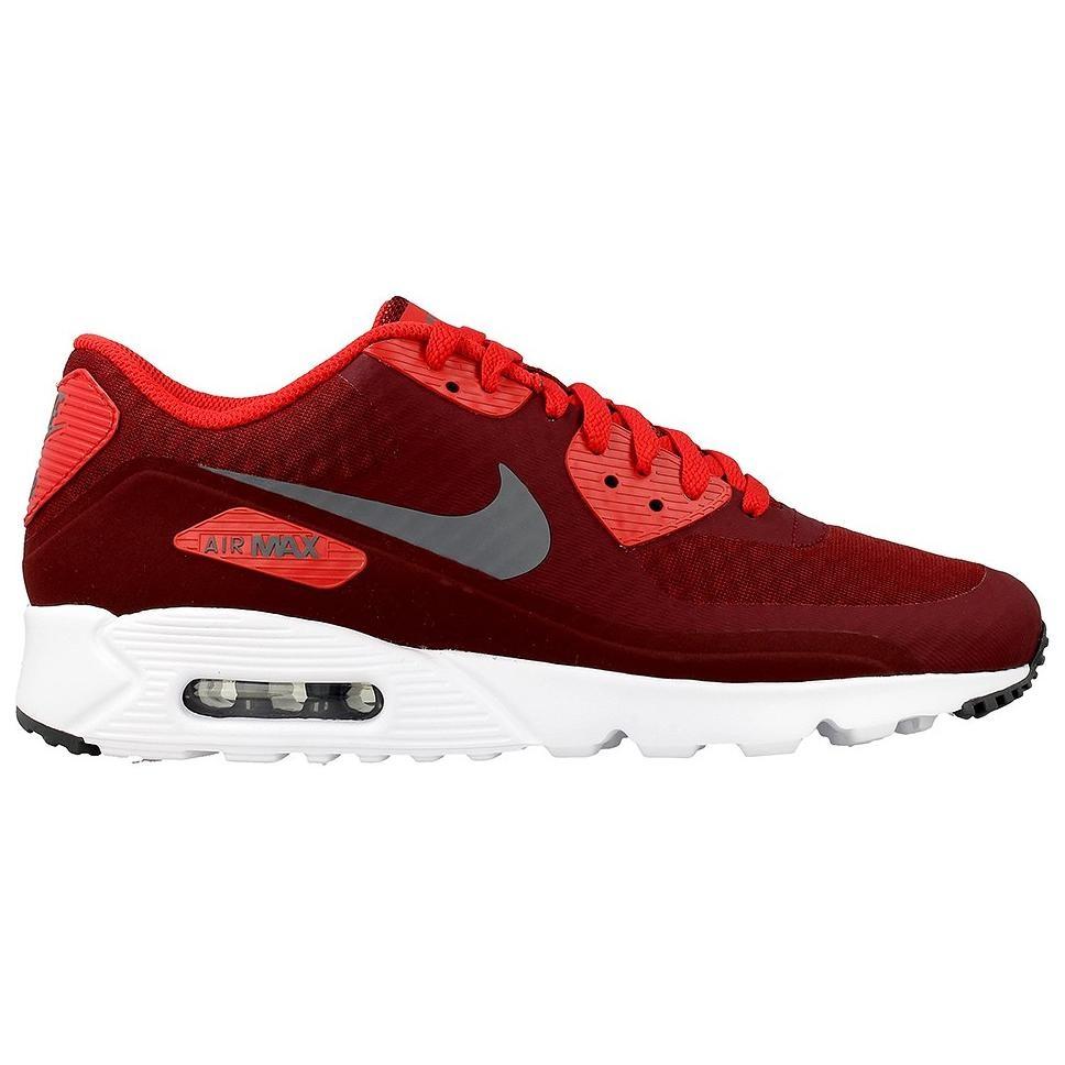 Nike Air Max 90 Low top Running Shoes Men's Red 819474-602
