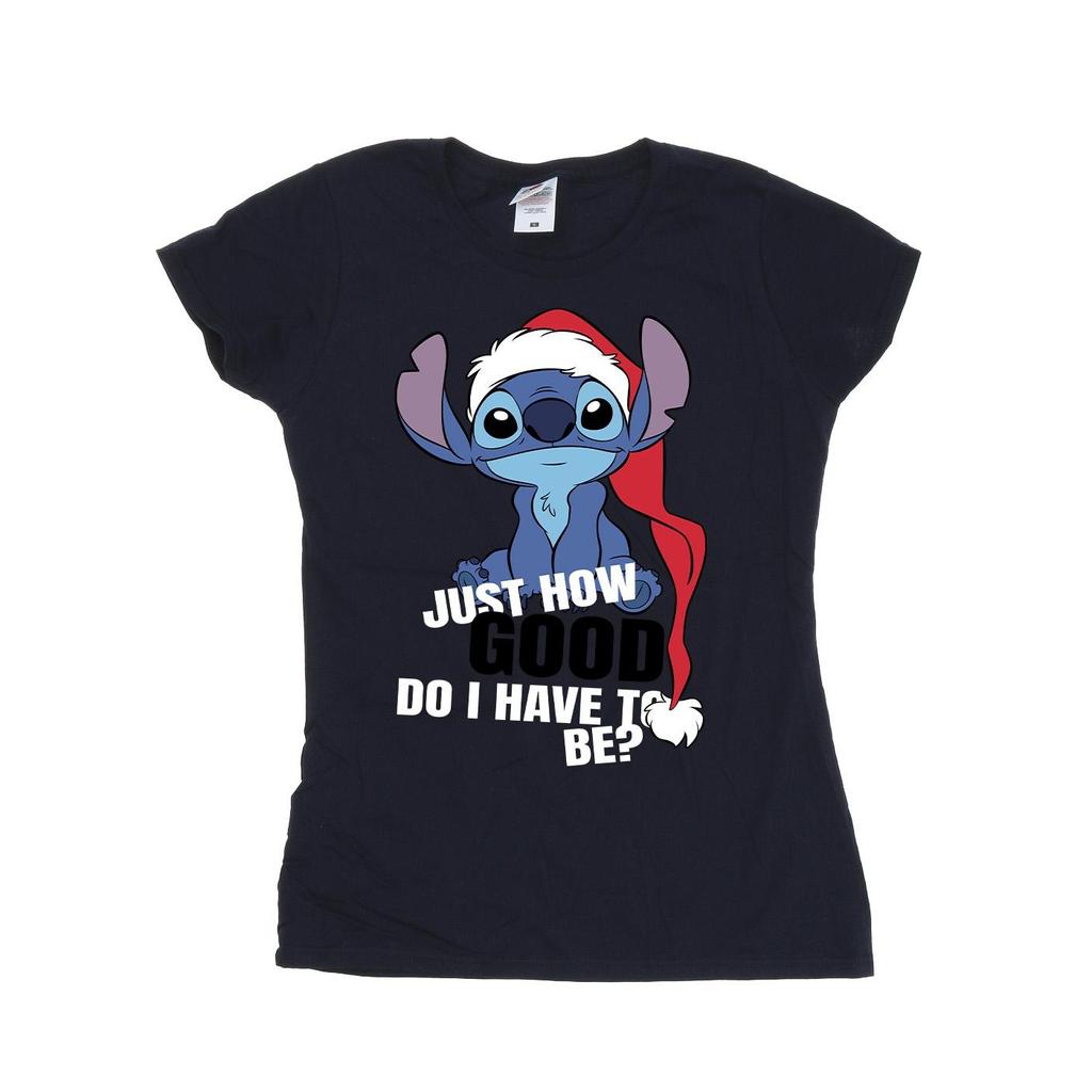 Disney Womens/Ladies Lilo & Stitch Just How Good Cotton T-Shirt