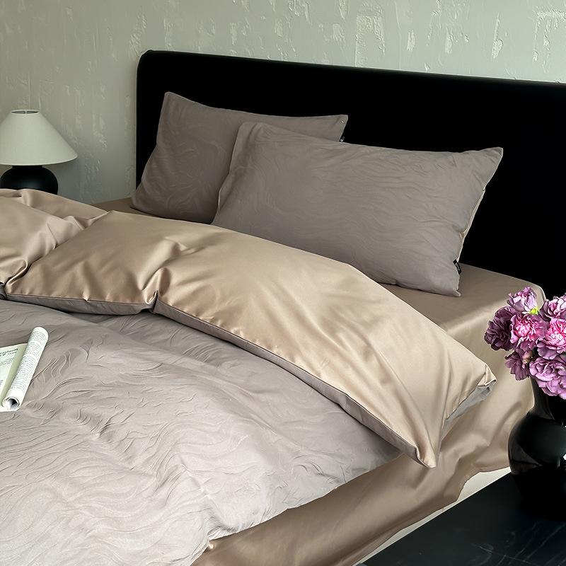 Комплект из четырех предметов из 100% высококачественного чистого хлопка, хлопковый жаккардовый комплект одеяла класса А для матери и ребенка, комплект постельного белья класса люкс