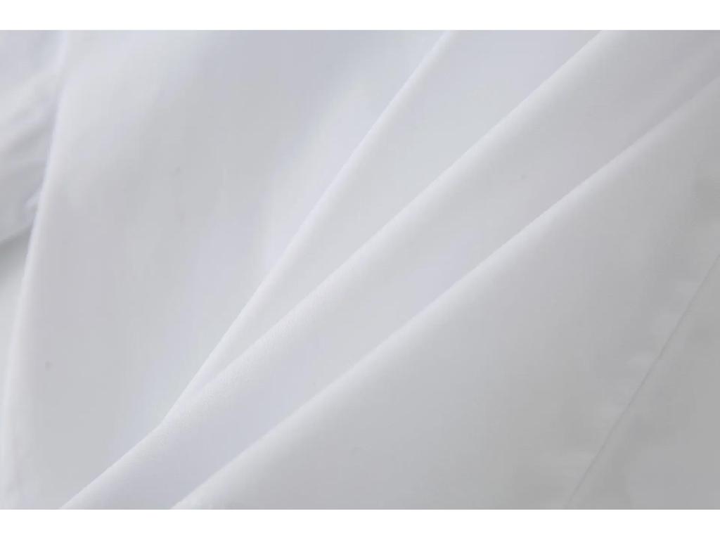 Белая рубашка для школьной формы для девочек, не садится и не мнется