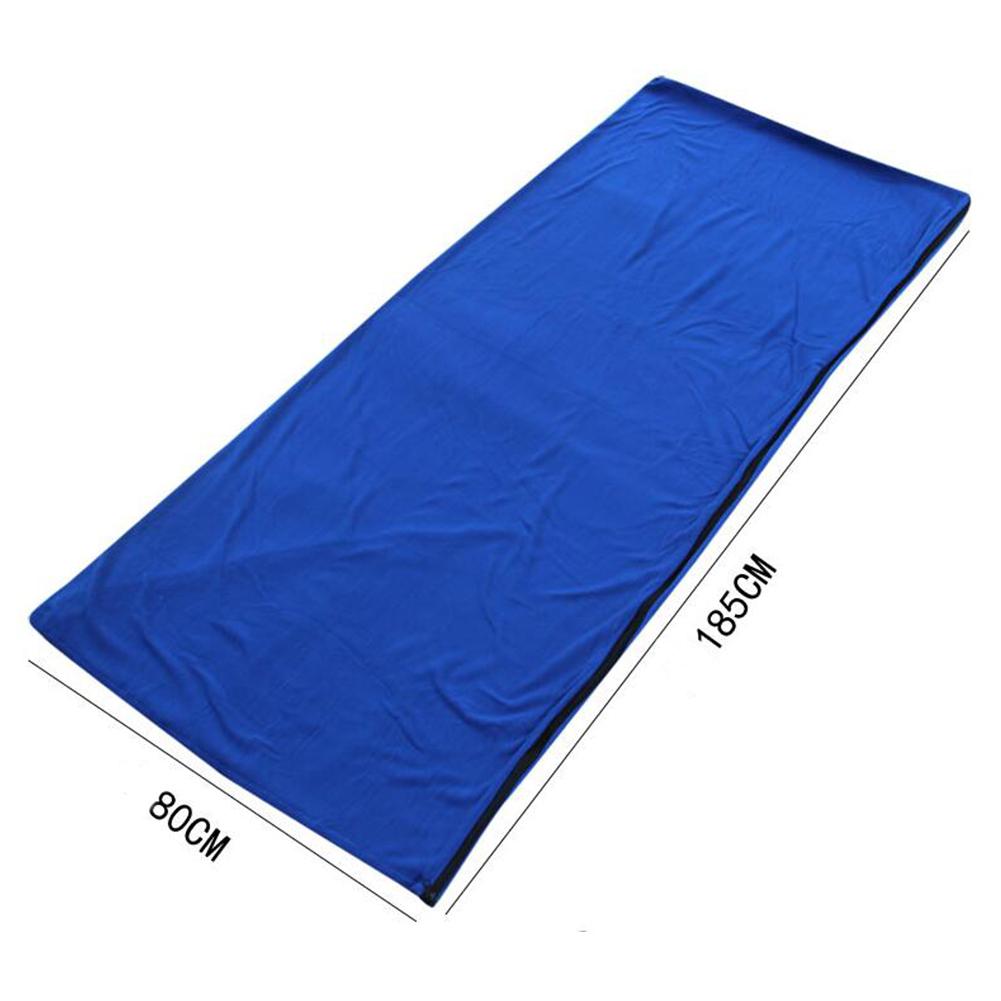 Portable Ultra-light Polar Fleece Sleeping Bag Outdoor Camping Tent Bed Travel Warm Sleeping Bag Liner