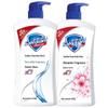 Гель для душа Safeguard, упаковка из 12 бутылок (Чисто-белый и цветение вишни)
