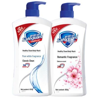 Гель для душа Safeguard, упаковка из 12 бутылок (Чисто-белый и цветение вишни)