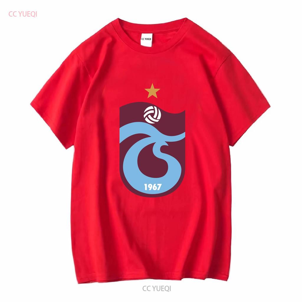 Logo Trabzonspor Active T Shirt Funny Size Mode American long or short sleeves vintage Washed Soft Top For Everyday Wear
