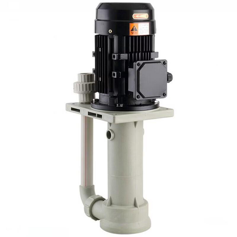 Yundu 5.5KW Vertical Plastic Chemical Submersible Pump