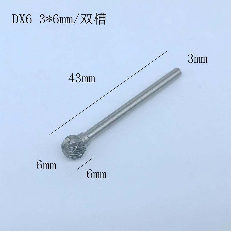 10 шт./набор стальных вращающихся фрез 3*6 мм хвостовик дерева DIY электрическая шлифовальная головка сверло