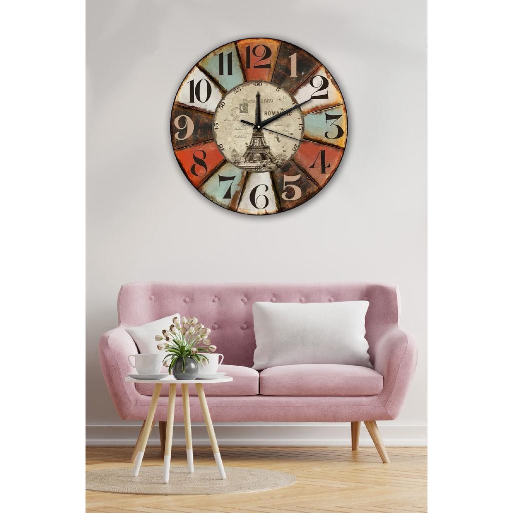 Retro Design Wall Clock 35x35cm