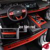 Carbon Fiber Interior Stickers for Changan CS55PLUS 2nd Gen: Gear & Console Trim