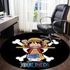 1 шт. Круглый ковер для офиса One Piece, под офисные стулья, спальню, гостиную, домашний декор a1022201