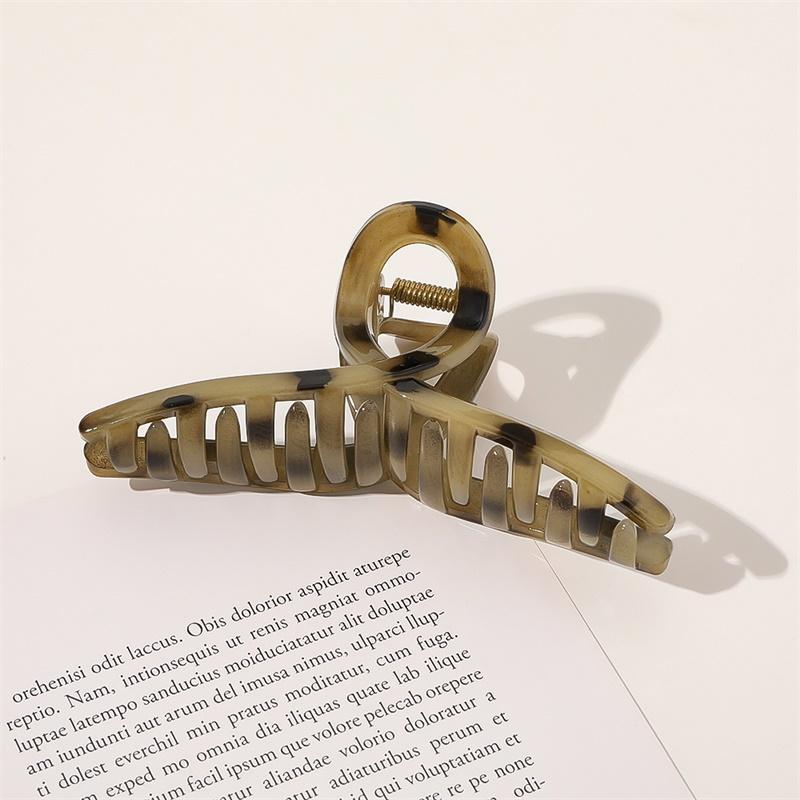 Винтажная заколка для волос женская заколка-краб элегантная леопардовая геометрическая заколка для волос аксессуары для волос заколка-краб для волос заколки для волос для девочек