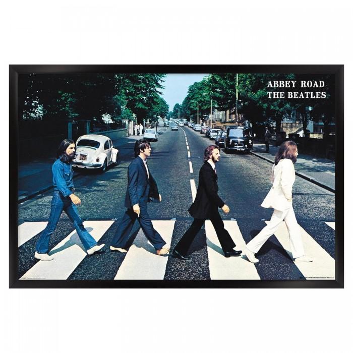 The Beatles Постер в рамке «Эбби Роуд»