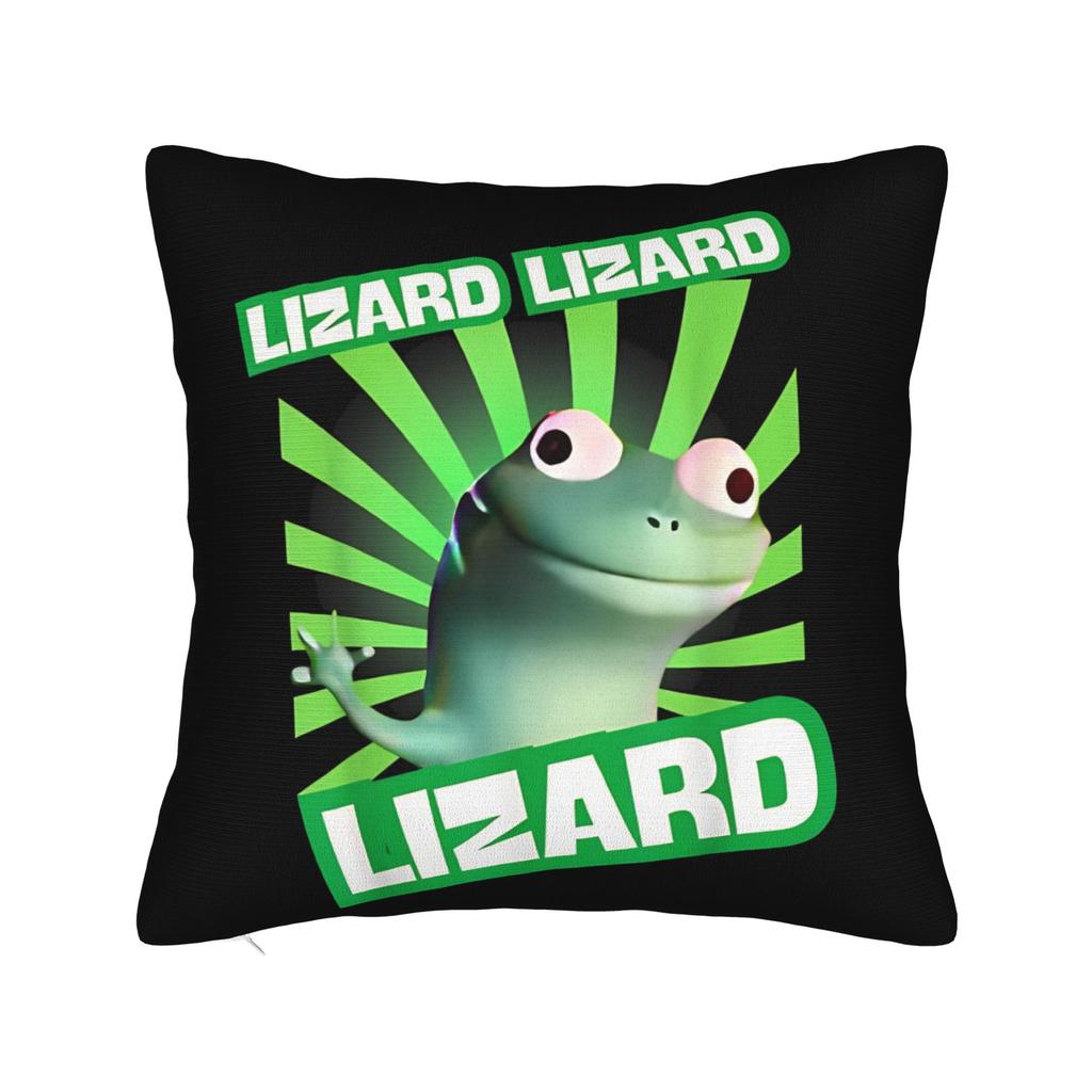 Retro Cartoon Tom Lizard Hoppers Square Pillow Case Cushion Cover Awesome Polyester Decorative Pillowcase for Home x