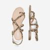 Women's ONLY Leopard Print Mari Sandals with Buckle
