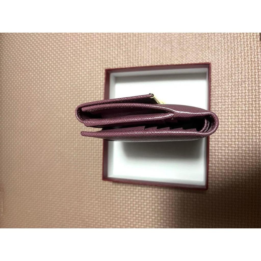 Used Limited Time SALE Ferragamo Gancini Bi-fold Wallet