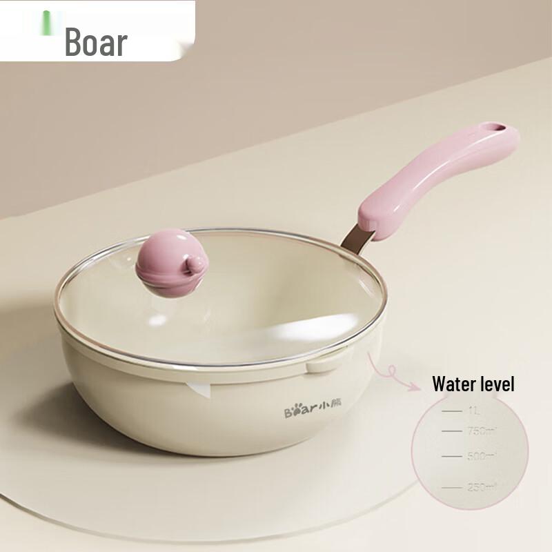 BEAR Мини-вок и сковорода с антипригарным покрытием, 20 см