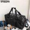Спортивная сумка для фитнеса с разделением на сухую и влажную погоду, дорожная сумка на короткие расстояния, мужская портативная студенческая дорожная сумка большой вместимости, женская