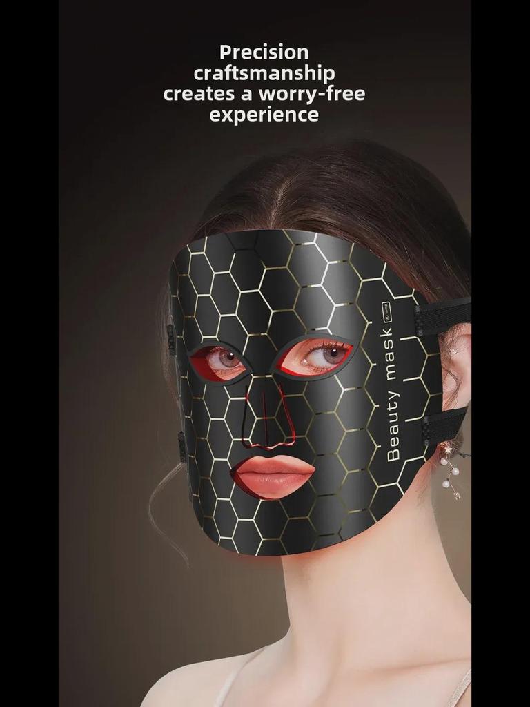 Светодиодная домашняя спектрометрическая маска для фотонного омоложения с красным и синим светом