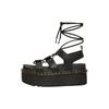 Доктор. Сандалии-слайдеры из кожи Dr. Martens, удобные, универсальные, женские, черные 31538001