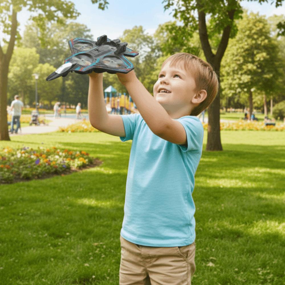 EPP Foam Four Motor Helicopter Toy Rechargeable RC Hobby Jet Plane Home Decor