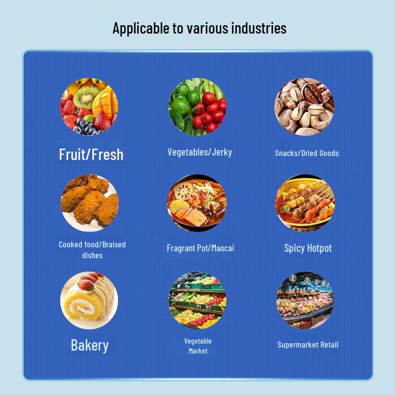 AI Smart Dual-Screen Cash Register Scale with Facial Recognition (CN version)