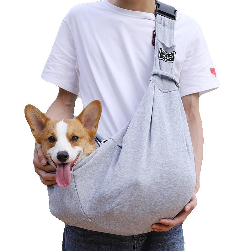 Adjustable Pet Dog Carrier Bag Outdoor Travel Puppy Single Shoulder Bags Dogs Comfort Sling Handbag Puppy Tote Pouch