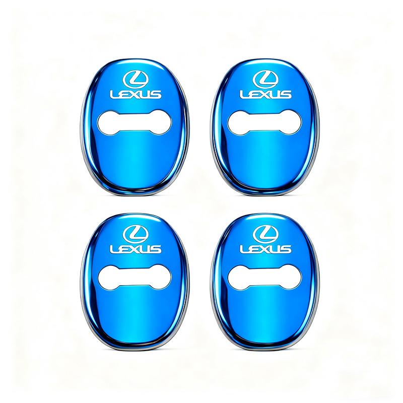 Zinc Alloy Car Door Lock Buckle Cover Protective Covers For Lexus F SPORT ES RX NX LS UX IS CT GS RC HS SC TX LBX LM LX GX LC RZ KN8