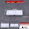 Меламиновые прямоугольные соусницы Yujia A5 с тремя отделениями (10-Pack)
