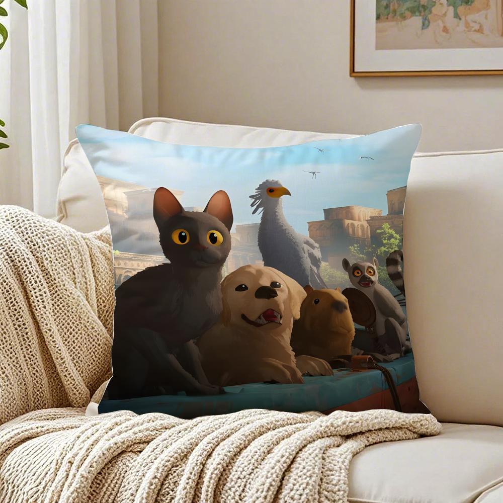 Tense Thrilling American Art Movie FFlow Cushion Cover Pillowcase Antidustmite living Room Sofa Decor Cushion Room