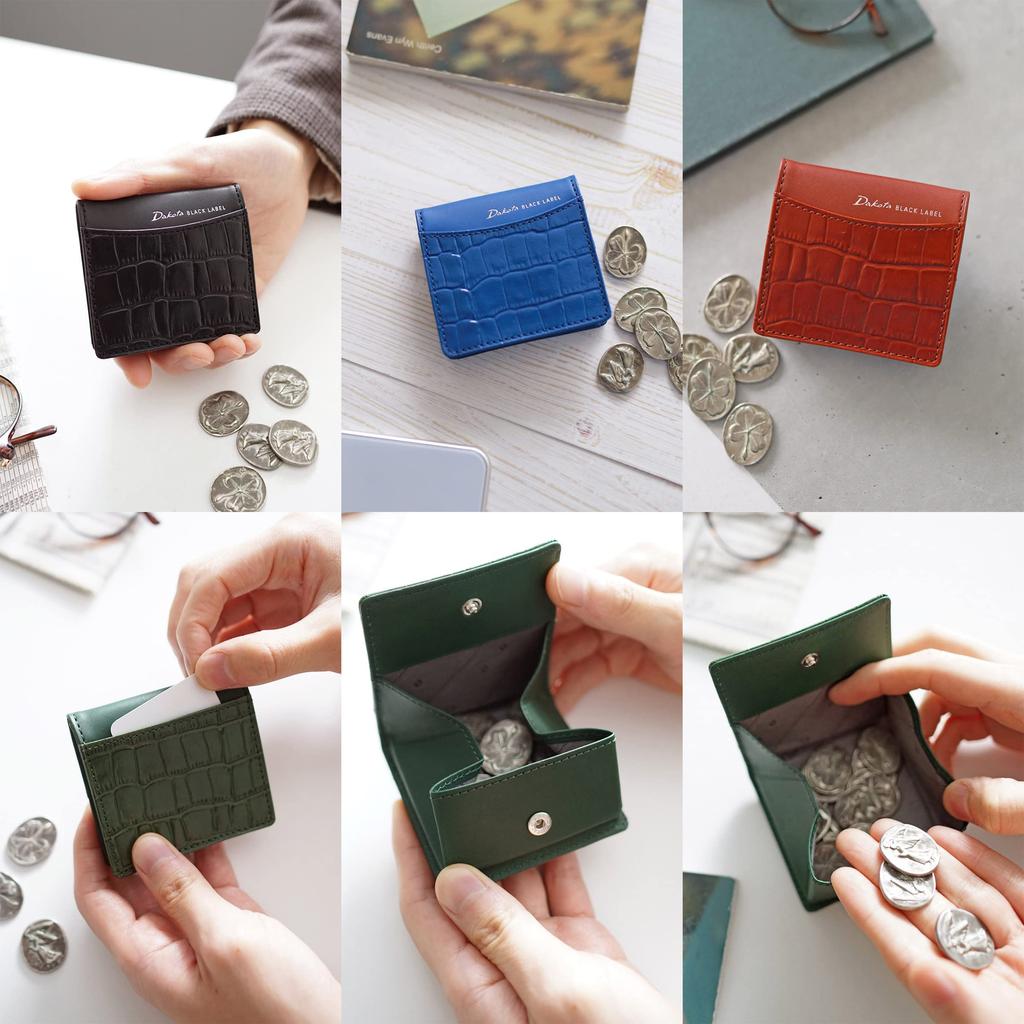 Черный кошелек для монет Dakota BLACK LABEL синий [Dakota Label] BL-621015-65