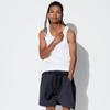 Uniqlo Японский сухой воротник ребристый топ-топ