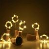 Solar Bottle Lights 20Led Cork String Lights Outdoor Waterproof Fairy Lights for Party Wedding Festival Garden Patio LawnDecor