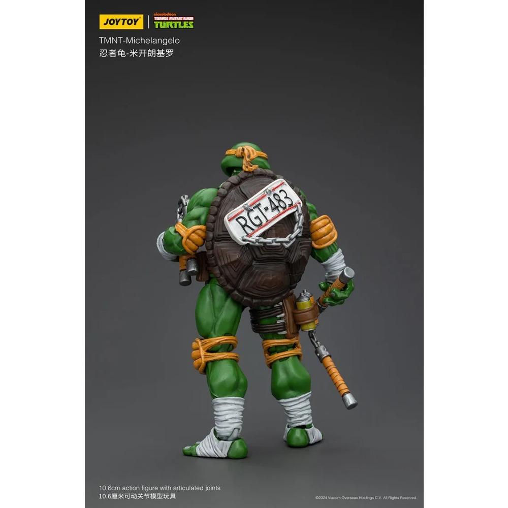 JOY TOY TMNT Микеланджело Экшн-фигурки Оригинальная кукла Украшение Подарок Коллекция Гаражные Модели