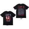 Sum 41 Unisex Adult Tour Â´24 Skull Back Print T-Shirt