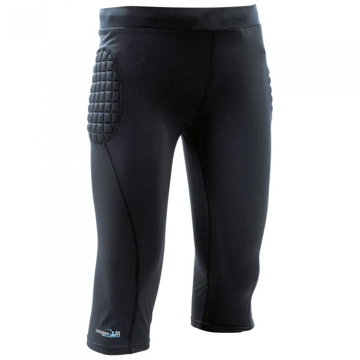 Precision Childrens/Kids Padded 3/4 Baselayer Goalkeeper Thermal Bottoms