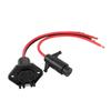 Вилка и розетка для троллингового мотора DC12V с 2 проводами, утопленный монтаж, Plug and Play для морских лодок, каяков