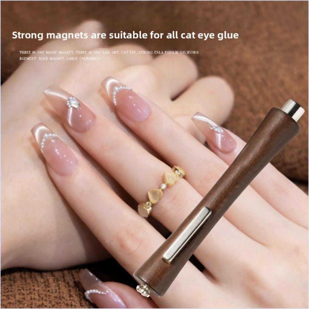 3 in 1 Cat Eye Magnet DIY Manicure Special Tools New Nail Magnetic Stick For Nail Art Design