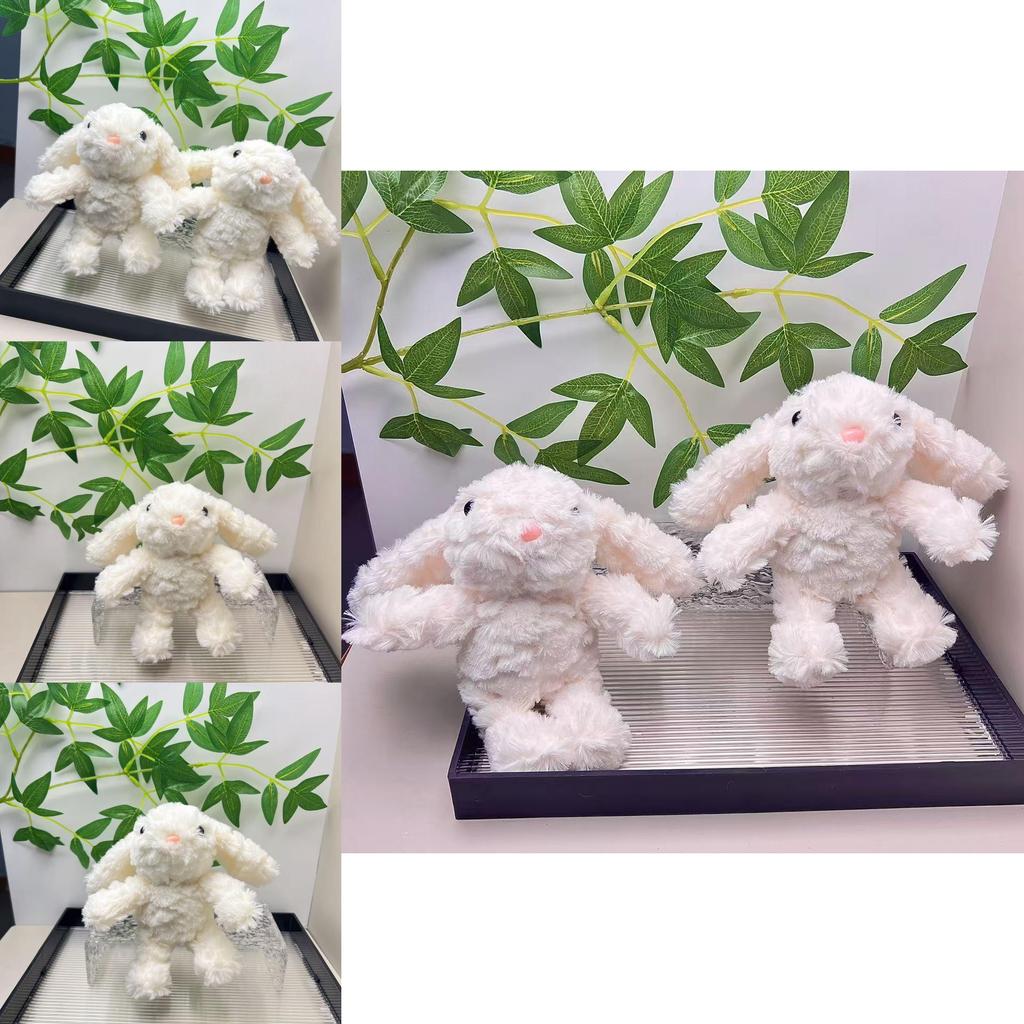 Очаровательный плюшевый брелок в виде кролика для детей, мягкий и приятный на ощупь, идея для подарка