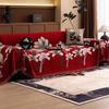 Elegant Chenille Anti-Scratch Sofa Cover - Year-Round Protection
