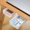 Under The Desk Drawer Type Storage Box Desktop Organizer Office Desk Student Stationery Box Invisible Drawer Organizer