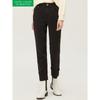 Roll Up Banding Slim Straight Denim Pants Badp51361