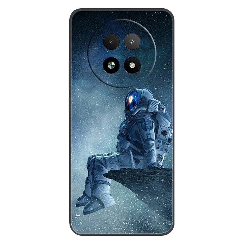 Для Realme 13+ 5G Чехол Силиконовый Роскошный Космический Мягкий Бампер для OPPO Realme 13 Pro Plus 5G Чехол для Телефона TPU Fundas Модная Сумка